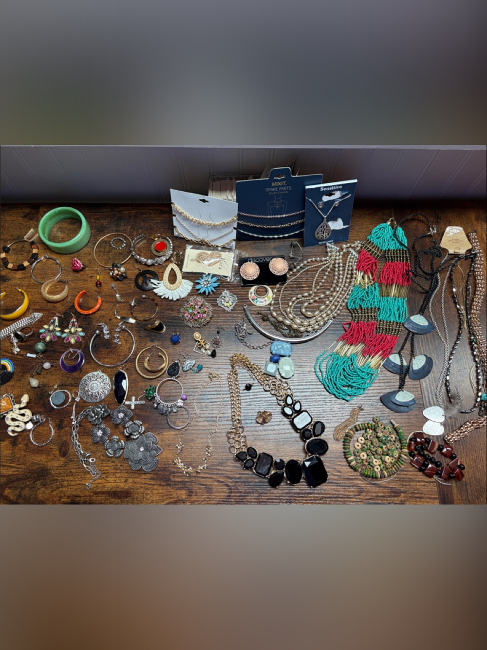 Mixed Jewelry Bundle – New Without Tags & Pre-Owned – Large Assorted Lot